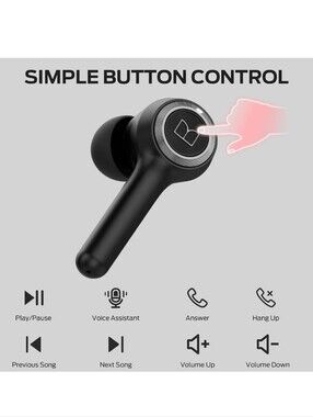 🎧 New Monster Clarity 102 Wireless Earbuds Factory Sealed Box 🎧